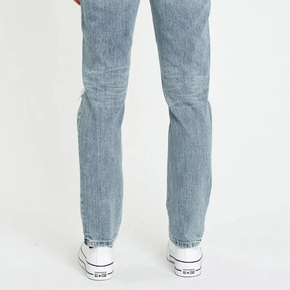 Daze Denim Loverboy High-rise Distressed Boyfriend Jeans in Karma - Picture 7 of 9